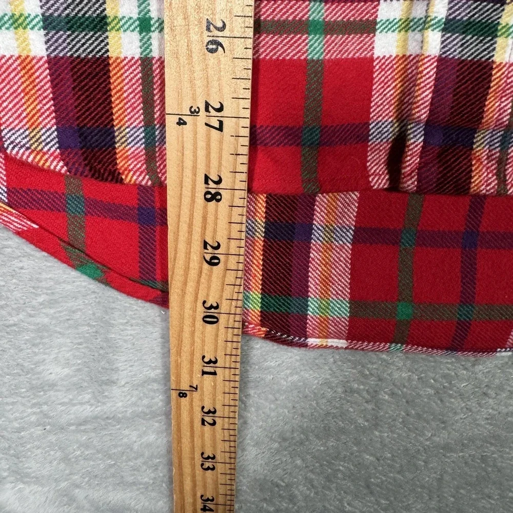 Polo Ralph Lauren‎ Shirt Mens M Red Plaid Flannel Classic Fit Workshirt